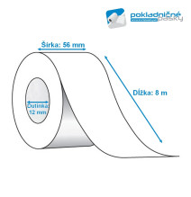 Termo páska do digitálnych tachografov 56/8 m