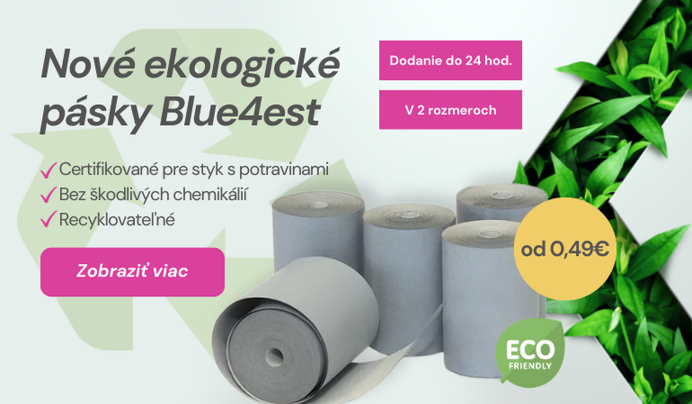 Blue4est eco pásky už v predaji